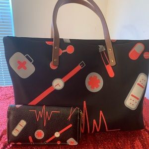 Nurse Pocketbook and wallet